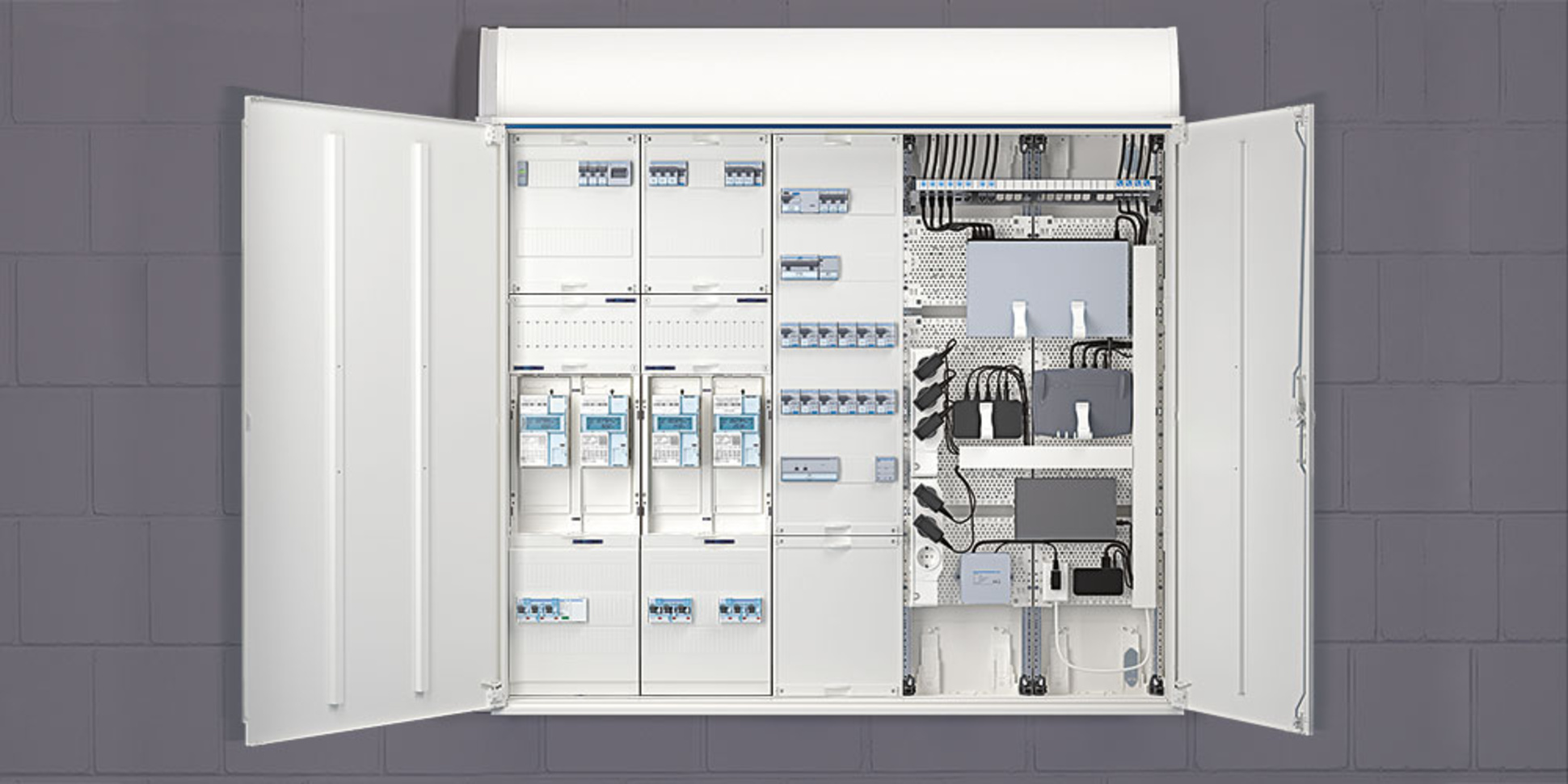 Technikzentrale bei Heine Elektrotechnik GmbH in Oyten