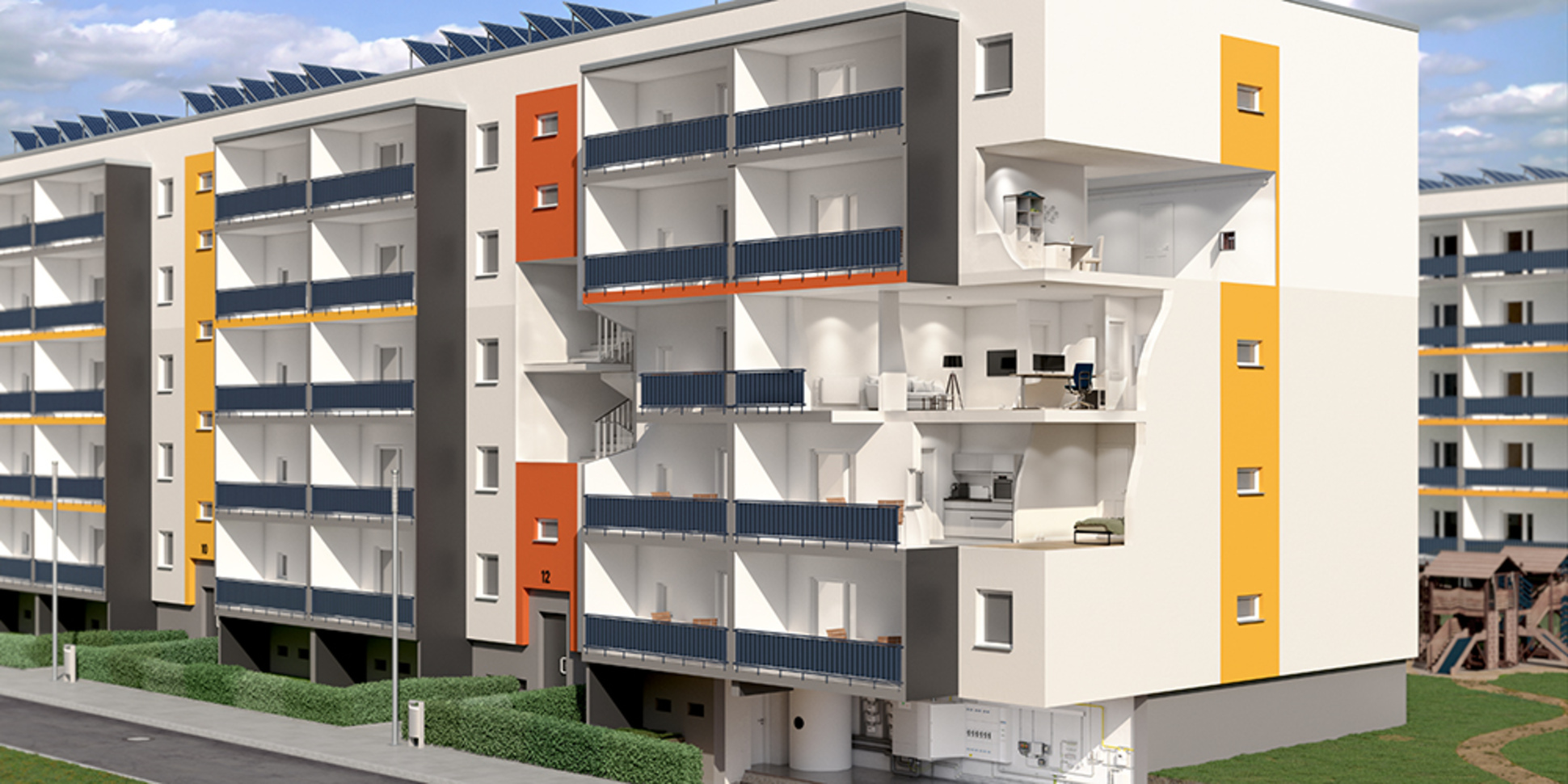Elektroinstallation im Wohnungsbau bei Heine Elektrotechnik GmbH in Oyten