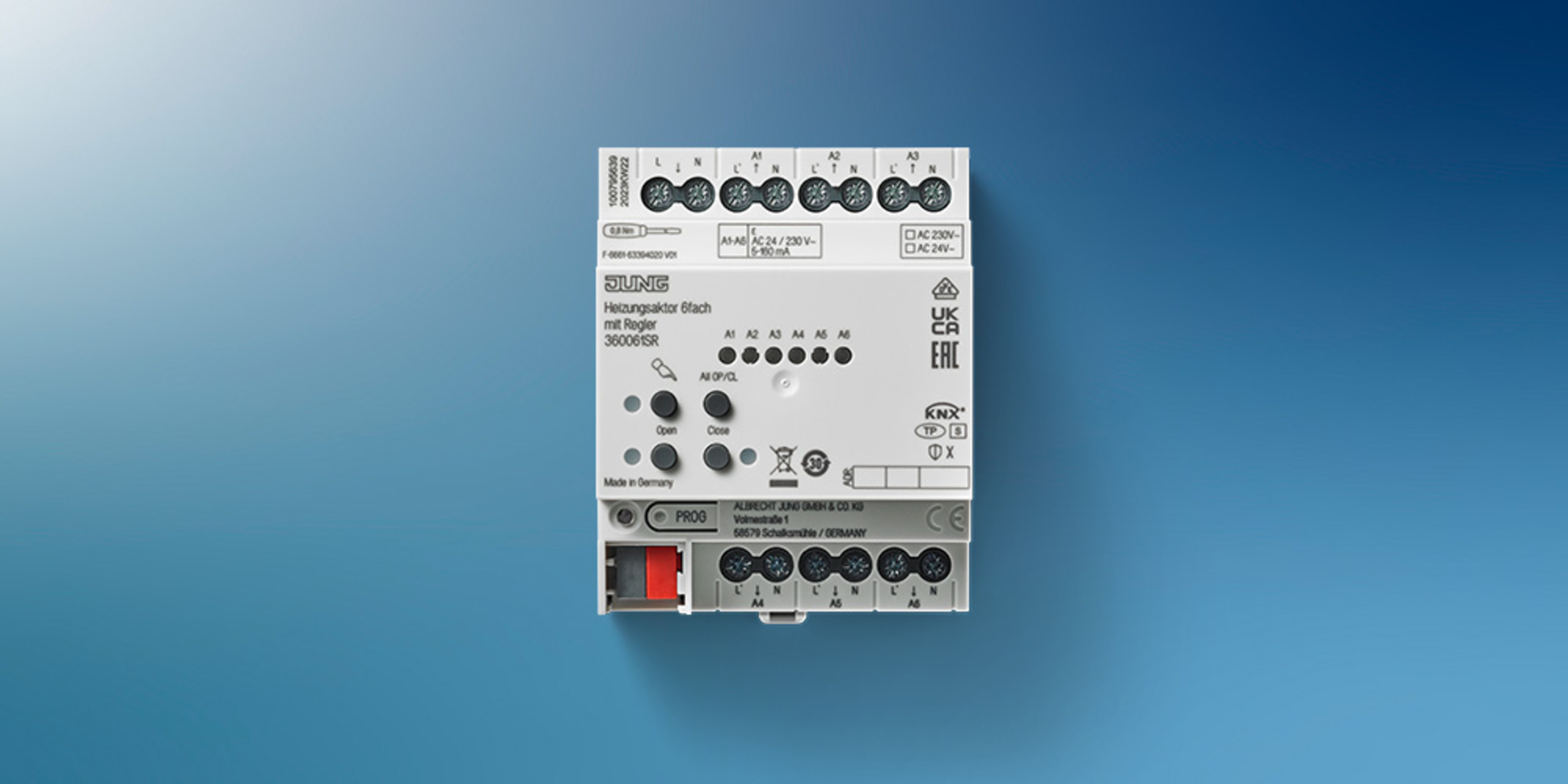 KNX Heizungsaktor 6-fach bei Heine Elektrotechnik GmbH in Oyten