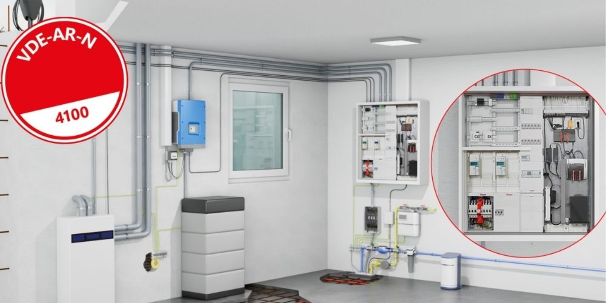 Schutz für Hausanschluss, Zähler, Unterverteilung bei Heine Elektrotechnik GmbH in Oyten